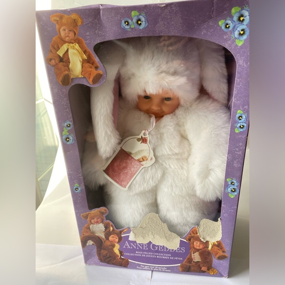 2008 Anne Geddes Baby Bunny Doll - Picture 3 of 8